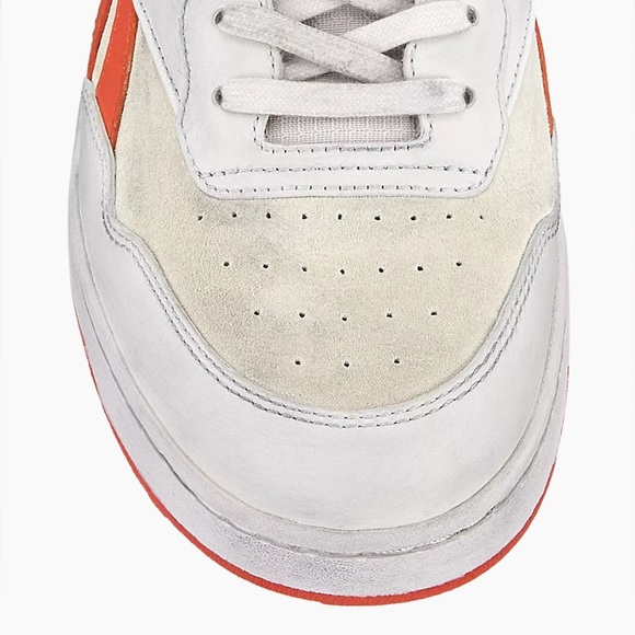 Reebok BB4000 in nimbus cloud / orange LTD Mens 9.5 - Picture 4 of 8